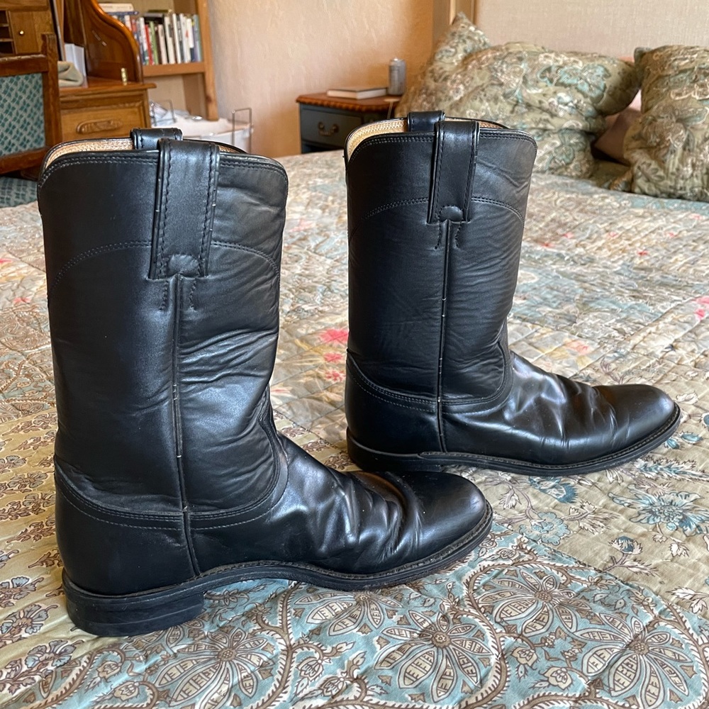 Black Justin Boots
